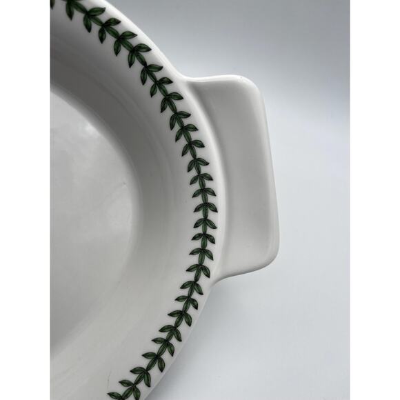 Portmeirion Botanic Garden large Rhododendron oval serving gratin dish - Picture 7 of 9